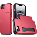 カードスロット付き耐衝撃アーマースマホケース、iPhone 17e / 16e用、iPhone 17 Pro Max用、iPhone 17 Pro用、iPhone 17用