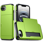 カードスロット付き耐衝撃アーマースマホケース、iPhone 17e / 16e用、iPhone 17 Pro Max用、iPhone 17 Pro用、iPhone 17用