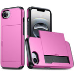 カードスロット付き耐衝撃アーマースマホケース、iPhone 17e / 16e用、iPhone 17 Pro Max用、iPhone 17 Pro用、iPhone 17用