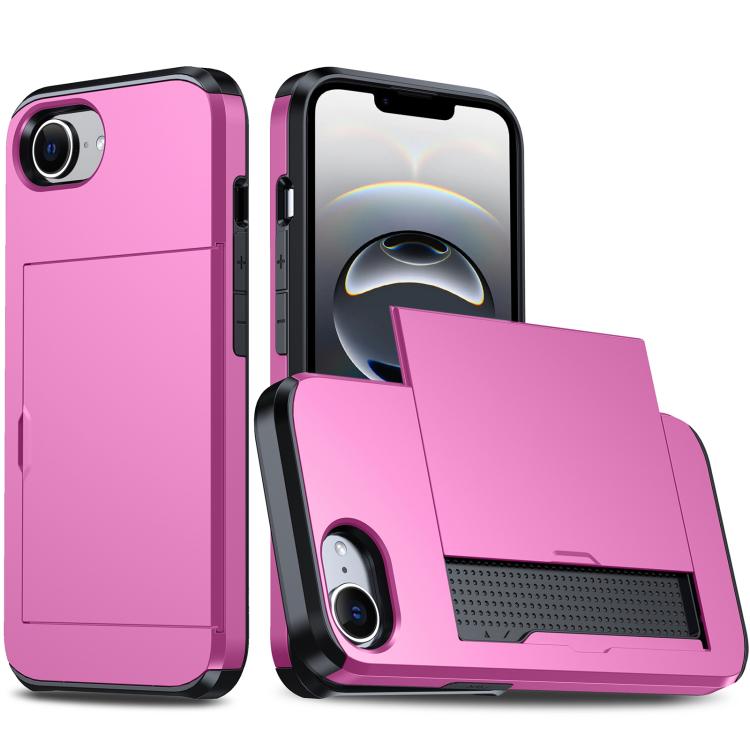 カードスロット付き耐衝撃アーマースマホケース、iPhone 17e / 16e用、iPhone 17 Pro Max用、iPhone 17 Pro用、iPhone 17用