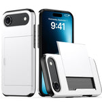 カードスロット付き耐衝撃アーマーiPhoneケース、iPhone Air用、iPhone 16 Pro Max用、iPhone 16 Pro用、iPhone 16 Plus用