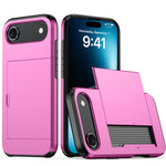 カードスロット付き耐衝撃アーマーiPhoneケース、iPhone Air用、iPhone 16 Pro Max用、iPhone 16 Pro用、iPhone 16 Plus用
