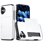 カードスロット付き耐衝撃アーマースマホケース、iPhone 17e / 16e用、iPhone 17 Pro Max用、iPhone 17 Pro用、iPhone 17用