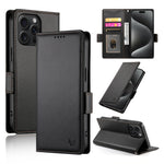 サイドバックルマグネティックフロストレザー製フォンケース、iPhone 16 Pro 用、iPhone 16 Plus 用、iPhone 16 用、iPhone 15 Pro Max 用、iPhone 15 Pro 用、iPhone 15 Plus 用