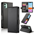 サイドバックルマグネティックフロストレザー製フォンケース、iPhone 12 mini 用、iPhone 11 Pro Max 用、iPhone 11 用、iPhone 11 Pro 用、iPhone X / XS 用、iPhone XR 用