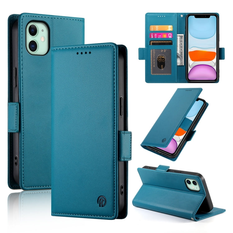 サイドバックルマグネティックフロストレザー製フォンケース、iPhone 12 mini 用、iPhone 11 Pro Max 用、iPhone 11 用、iPhone 11 Pro 用、iPhone X / XS 用、iPhone XR 用