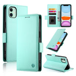 サイドバックルマグネティックフロストレザー製フォンケース、iPhone 12 mini 用、iPhone 11 Pro Max 用、iPhone 11 用、iPhone 11 Pro 用、iPhone X / XS 用、iPhone XR 用