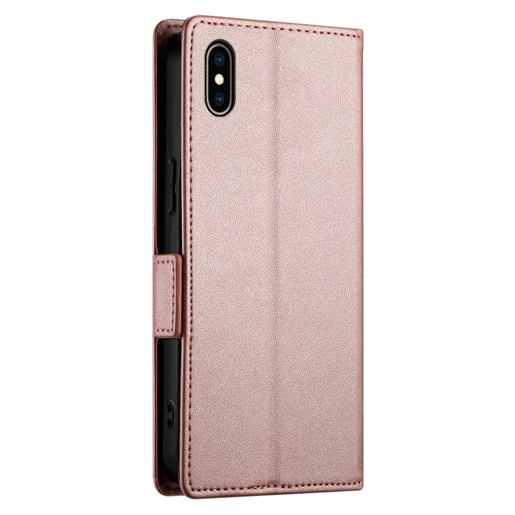サイドバックルマグネットマットレザーケース、iPhone XS Max用、iPhone 8 Plus / 7 Plus用