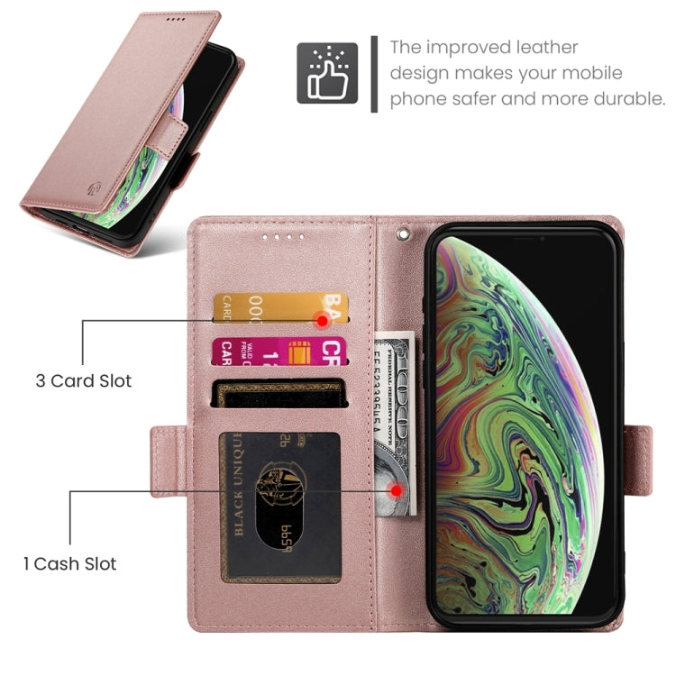 サイドバックルマグネットマットレザーケース、iPhone XS Max用、iPhone 8 Plus / 7 Plus用