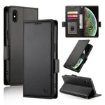 サイドバックルマグネットマットレザーケース、iPhone XS Max用、iPhone 8 Plus / 7 Plus用
