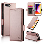 サイドバックルマグネットマットレザーケース、iPhone XS Max用、iPhone 8 Plus / 7 Plus用