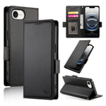サイドバックルマグネティックフロストレザー製フォンケース、iPhone 17e / 16e 用、iPhone 17 Pro Max 用、iPhone 17 Pro 用、iPhone 17 用、iPhone Air 用、iPhone 16 Pro Max 用