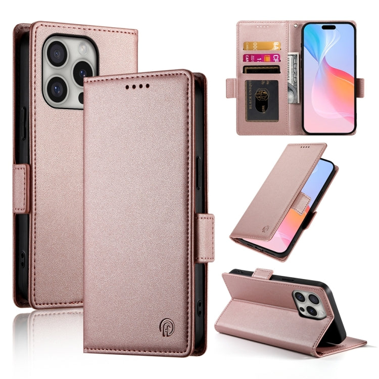 サイドバックルマグネティックフロストレザー製フォンケース、iPhone 16 Pro 用、iPhone 16 Plus 用、iPhone 16 用、iPhone 15 Pro Max 用、iPhone 15 Pro 用、iPhone 15 Plus 用