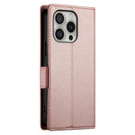 サイドバックルマグネティックフロストレザー製フォンケース、iPhone 16 Pro 用、iPhone 16 Plus 用、iPhone 16 用、iPhone 15 Pro Max 用、iPhone 15 Pro 用、iPhone 15 Plus 用