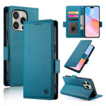 サイドバックルマグネティックフロストレザー製フォンケース、iPhone 16 Pro 用、iPhone 16 Plus 用、iPhone 16 用、iPhone 15 Pro Max 用、iPhone 15 Pro 用、iPhone 15 Plus 用