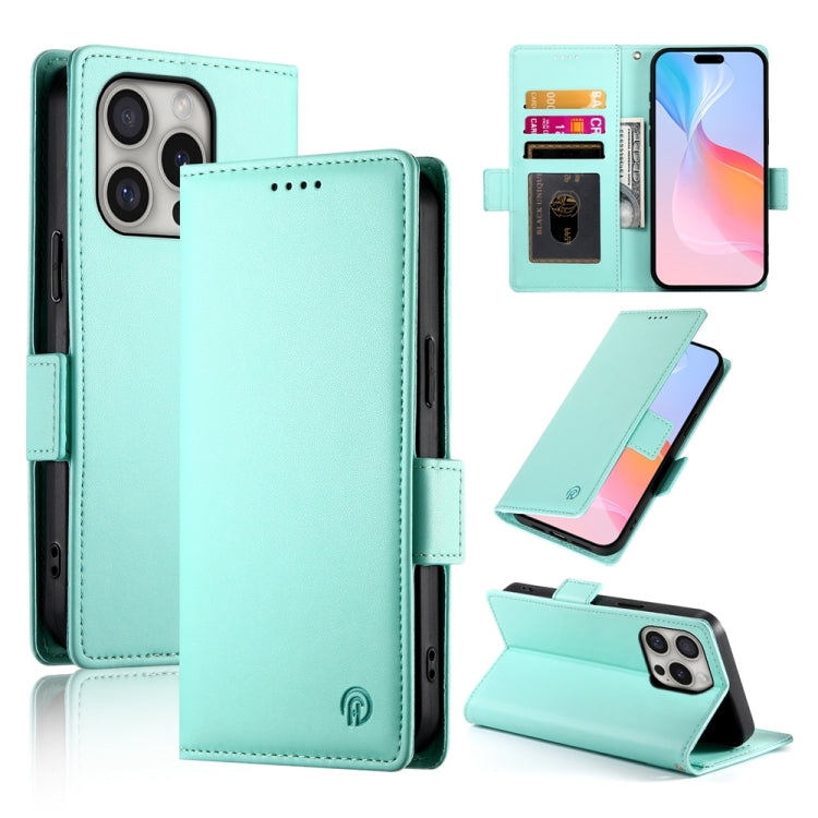 サイドバックルマグネティックフロストレザー製フォンケース、iPhone 16 Pro 用、iPhone 16 Plus 用、iPhone 16 用、iPhone 15 Pro Max 用、iPhone 15 Pro 用、iPhone 15 Plus 用