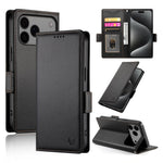サイドバックルマグネティックフロストレザー製フォンケース、iPhone 17e / 16e 用、iPhone 17 Pro Max 用、iPhone 17 Pro 用、iPhone 17 用、iPhone Air 用、iPhone 16 Pro Max 用