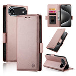 サイドバックルマグネティックフロストレザー製フォンケース、iPhone 17e / 16e 用、iPhone 17 Pro Max 用、iPhone 17 Pro 用、iPhone 17 用、iPhone Air 用、iPhone 16 Pro Max 用