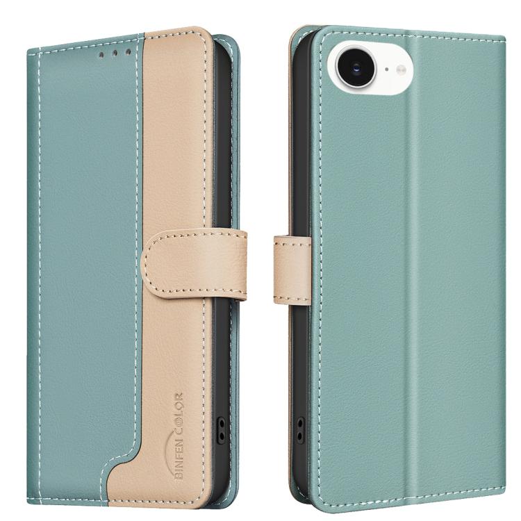 カラーマッチング RFID 防盗レザー製フォンケース、iPhone 17e / 16e 用、iPhone 17 Pro Max 用、iPhone 17 Pro 用、iPhone 17 用、iPhone Air 用、iPhone 16 Pro Max 用、iPhone 16 Pro 用、iPhone 16 Plus 用、iPhone 16 用