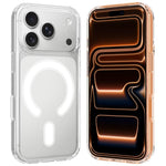 大穴カメラ MagSafe マグネティッククリアアクリル TPU ケース、iPhone 17 Pro Max 用、iPhone 17 Pro 用、iPhone 17 用、iPhone Air 用、iPhone 16 Pro Max 用、iPhone 16 Pro 用、iPhone 16 Plus 用、iPhone 16 用