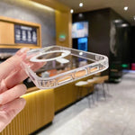 大穴カメラ MagSafe マグネティッククリアアクリル TPU ケース、iPhone 17 Pro Max 用、iPhone 17 Pro 用、iPhone 17 用、iPhone Air 用、iPhone 16 Pro Max 用、iPhone 16 Pro 用、iPhone 16 Plus 用、iPhone 16 用