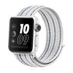 ナイロンループウォッチバンド、Apple Watch Series 8&7 41mm / SE 2&6&SE&5&4 40mm / 3&2&1 38mm用、Apple Watch Ultra 49mm / Series 8&7 45mm / SE 2&6&SE&5&4 44mm / 3&2&1 42mm用、Apple Watch Series 7 45mm / 6 & SE & 5 & 4 44mm / 3 & 2 & 1 42mm用