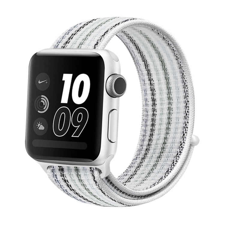 ナイロンループウォッチバンド、Apple Watch Series 8&7 41mm / SE 2&6&SE&5&4 40mm / 3&2&1 38mm用、Apple Watch Ultra 49mm / Series 8&7 45mm / SE 2&6&SE&5&4 44mm / 3&2&1 42mm用、Apple Watch Series 7 45mm / 6 & SE & 5 & 4 44mm / 3 & 2 & 1 42mm用