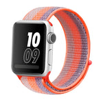 ナイロンループウォッチバンド、Apple Watch Series 8&7 41mm / SE 2&6&SE&5&4 40mm / 3&2&1 38mm用、Apple Watch Ultra 49mm / Series 8&7 45mm / SE 2&6&SE&5&4 44mm / 3&2&1 42mm用、Apple Watch Series 7 45mm / 6 & SE & 5 & 4 44mm / 3 & 2 & 1 42mm用