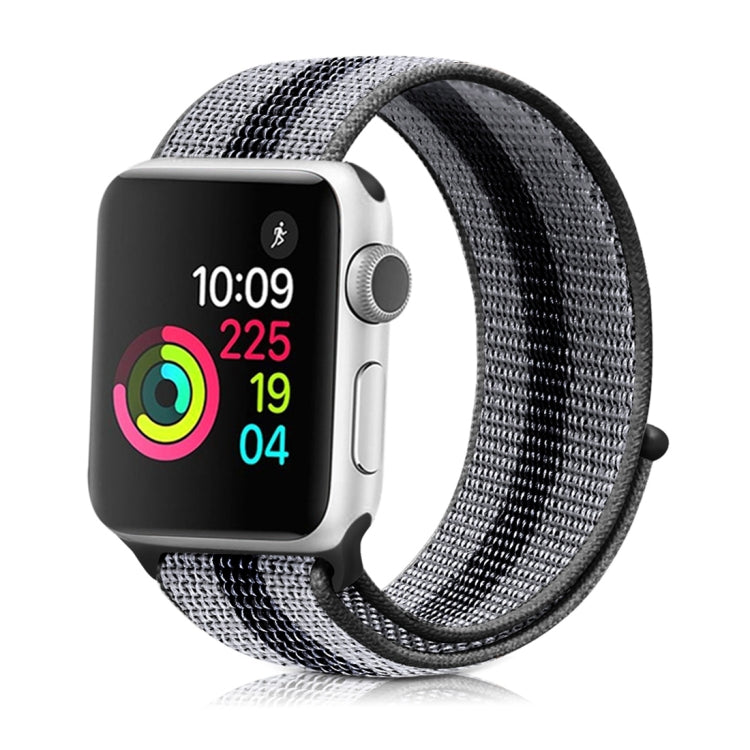 ナイロンループウォッチバンド、Apple Watch Series 8&7 41mm / SE 2&6&SE&5&4 40mm / 3&2&1 38mm用、Apple Watch Ultra 49mm / Series 8&7 45mm / SE 2&6&SE&5&4 44mm / 3&2&1 42mm用、Apple Watch Series 7 45mm / 6 & SE & 5 & 4 44mm / 3 & 2 & 1 42mm用