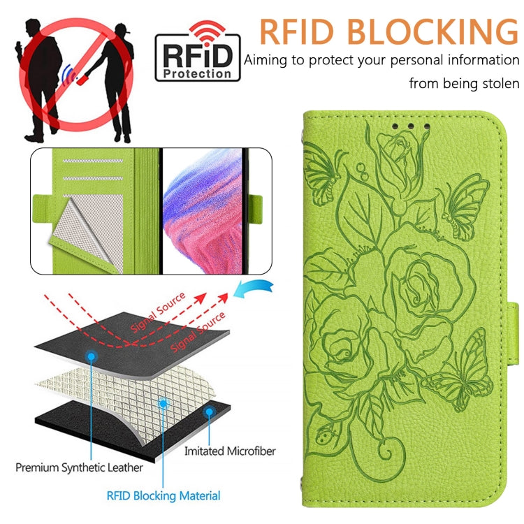 エンボス加工ローズ RFID防盗レザー携帯ケース、iPhone 11 Pro Max用、iPhone 11用、iPhone 11 Pro用、iPhone XS / X用、iPhone XR用、iPhone XS Max用、iPhone 8 Plus / 7 Plus用