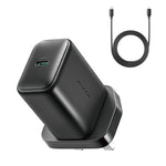 JOYROOM JR-TCF23 25W USB-C / Type-Cポート高速充電キット Type-C to Type-Cケーブル付き、EUプラグ、UKプラグ