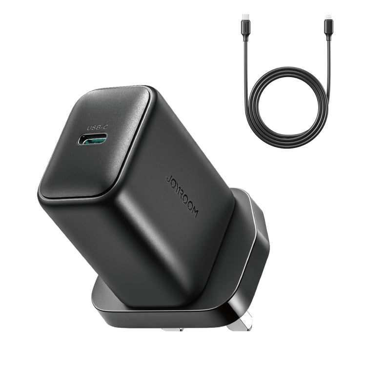 JOYROOM JR-TCF23 25W USB-C / Type-Cポート高速充電キット Type-C to Type-Cケーブル付き、EUプラグ、UKプラグ