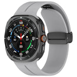 磁気折りたたみバックル シリコンウォッチバンド Samsung Galaxy Watch Ultra 47mm / Ultra 2025用