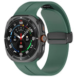 磁気折りたたみバックル シリコンウォッチバンド Samsung Galaxy Watch Ultra 47mm / Ultra 2025用