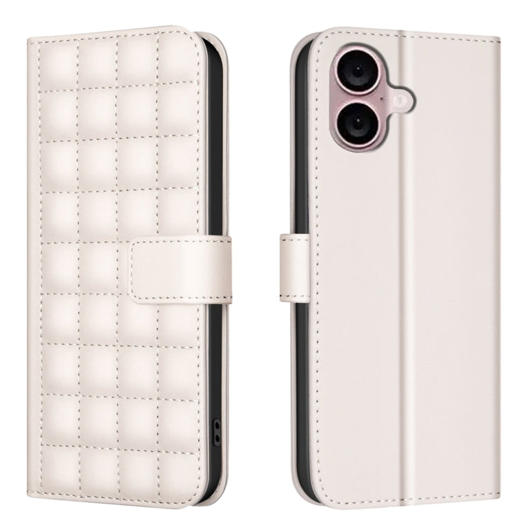 スクエアテクスチャーレザー製フォンケース、iPhone 17e / 16e 用、iPhone 17 Pro Max 用、iPhone 16 Pro Max 用、iPhone 16 Pro 用、iPhone 16 Plus 用、iPhone 16 用、iPhone 15 Pro Max 用、iPhone 15 Pro 用