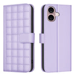 スクエアテクスチャーレザー製フォンケース、iPhone 17e / 16e 用、iPhone 17 Pro Max 用、iPhone 16 Pro Max 用、iPhone 16 Pro 用、iPhone 16 Plus 用、iPhone 16 用、iPhone 15 Pro Max 用、iPhone 15 Pro 用