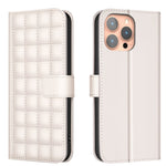 スクエアテクスチャーレザー製フォンケース、iPhone 17e / 16e 用、iPhone 17 Pro Max 用、iPhone 16 Pro Max 用、iPhone 16 Pro 用、iPhone 16 Plus 用、iPhone 16 用、iPhone 15 Pro Max 用、iPhone 15 Pro 用