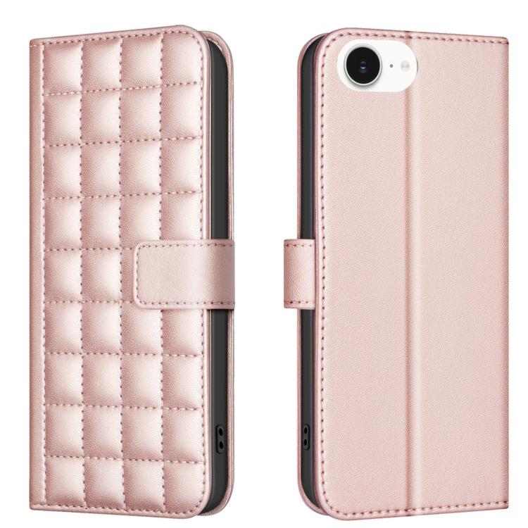 スクエアテクスチャーレザー製フォンケース、iPhone 17e / 16e 用、iPhone 17 Pro Max 用、iPhone 16 Pro Max 用、iPhone 16 Pro 用、iPhone 16 Plus 用、iPhone 16 用、iPhone 15 Pro Max 用、iPhone 15 Pro 用