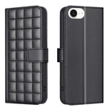 スクエアテクスチャーレザー製フォンケース、iPhone 17e / 16e 用、iPhone 17 Pro Max 用、iPhone 16 Pro Max 用、iPhone 16 Pro 用、iPhone 16 Plus 用、iPhone 16 用、iPhone 15 Pro Max 用、iPhone 15 Pro 用
