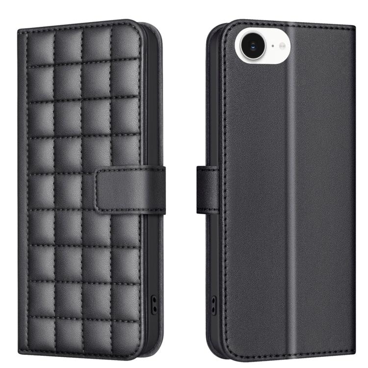 スクエアテクスチャーレザー製フォンケース、iPhone 17e / 16e 用、iPhone 17 Pro Max 用、iPhone 16 Pro Max 用、iPhone 16 Pro 用、iPhone 16 Plus 用、iPhone 16 用、iPhone 15 Pro Max 用、iPhone 15 Pro 用