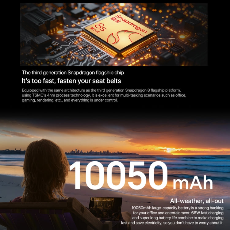 Honor MagicPad2 WiFiタブレットPC、12.3インチ MagicOS 8.0.1 Qualcomm Snapdragon 8s Gen 3 オクタコア、8GB+256GB、12GB+256GB、16GB+512GB、16GB+1TB
