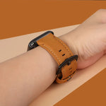 本革交換用ストラップ、Apple Watch 5 & 4 40mm / 3 & 2 & 1 38mm用、Apple Watch 5 & 4 44mm / 3 & 2 & 1 42mm用