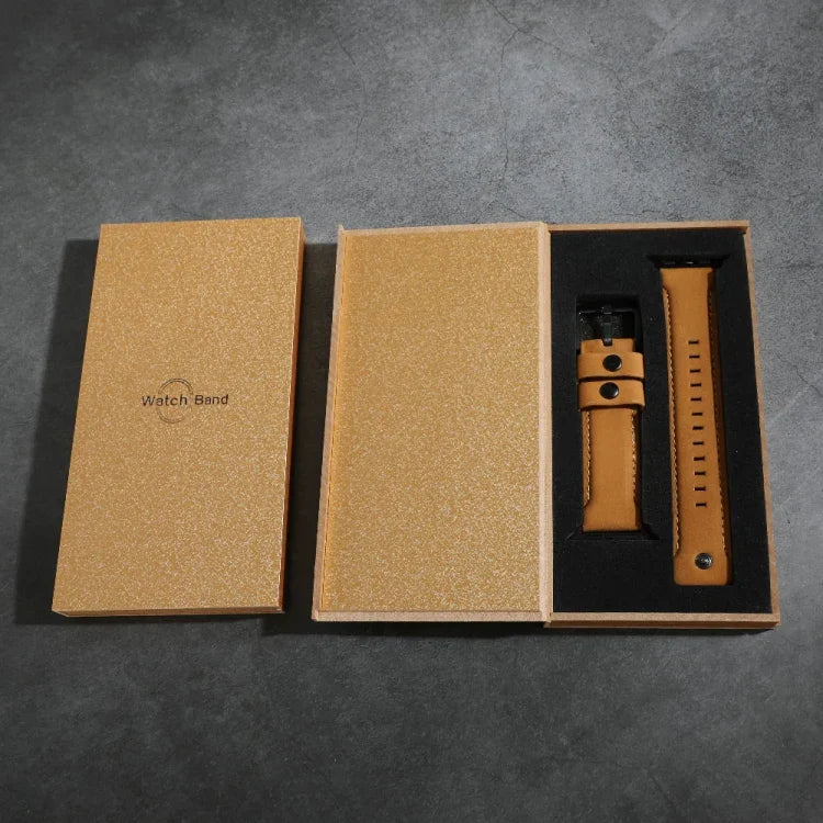 本革交換用ストラップ、Apple Watch 5 & 4 40mm / 3 & 2 & 1 38mm用、Apple Watch 5 & 4 44mm / 3 & 2 & 1 42mm用