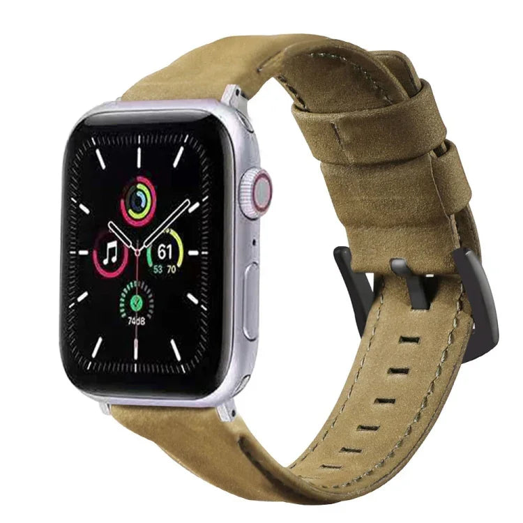 本革交換用ストラップ、Apple Watch 5 & 4 40mm / 3 & 2 & 1 38mm用、Apple Watch 5 & 4 44mm / 3 & 2 & 1 42mm用
