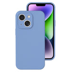 Precise Hole Liquid Silicone Jelly Color Full Coverage Phone Case, For iPhone 14 Plus