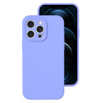 Precise Hole Liquid Silicone Jelly Color Full Coverage Phone Case, For iPhone 12 Pro Max