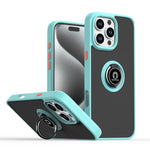 Q Shadow 1シリーズ TPU + PC リング付きスマホケース、iPhone 17e / 16e 用、iPhone 17 Pro Max 用、iPhone 17 Pro 用、iPhone 17 用、iPhone Air 用、iPhone 16 Pro Max 用