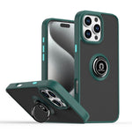 Q Shadow 1シリーズ TPU + PC リング付きスマホケース、iPhone 17e / 16e 用、iPhone 17 Pro Max 用、iPhone 17 Pro 用、iPhone 17 用、iPhone Air 用、iPhone 16 Pro Max 用