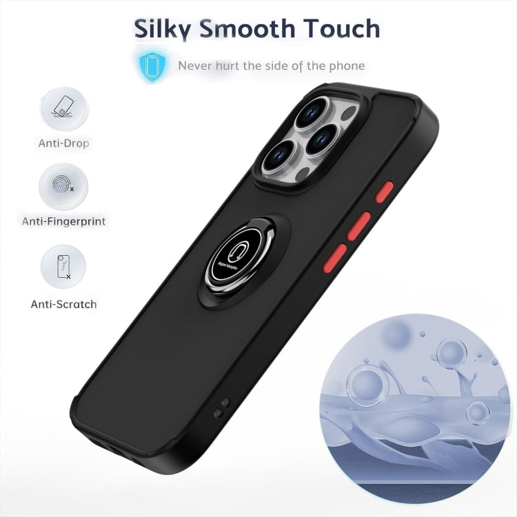 Q Shadow 1シリーズ TPU + PC リング付きスマホケース、iPhone 16 Pro 用、iPhone 16 Plus 用、iPhone 15 Pro Max 用、iPhone 15 Pro 用、iPhone 15 Plus 用、iPhone 15 用