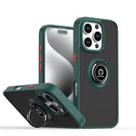 Q Shadow 1シリーズ TPU + PC リング付きスマホケース、iPhone 16 Pro 用、iPhone 16 Plus 用、iPhone 15 Pro Max 用、iPhone 15 Pro 用、iPhone 15 Plus 用、iPhone 15 用
